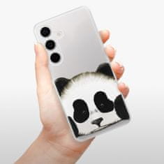 iSaprio Silikónové puzdro - Sad Panda pre Samsung Galaxy S24