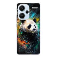 iSaprio Silikónové puzdro - Abstract Panda pre Xiaomi Redmi Note 13 Pro+ 5G