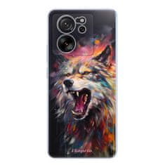 iSaprio Silikónové puzdro - Abstract Wolf pre Xiaomi 13T / 13T Pro