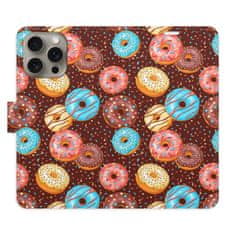 iSaprio Flipové puzdro - Donuts Pattern pre Apple iPhone 15 Pro Max