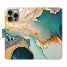iSaprio Flipové puzdro - Color Marble 33 pre Apple iPhone 15 Pro Max