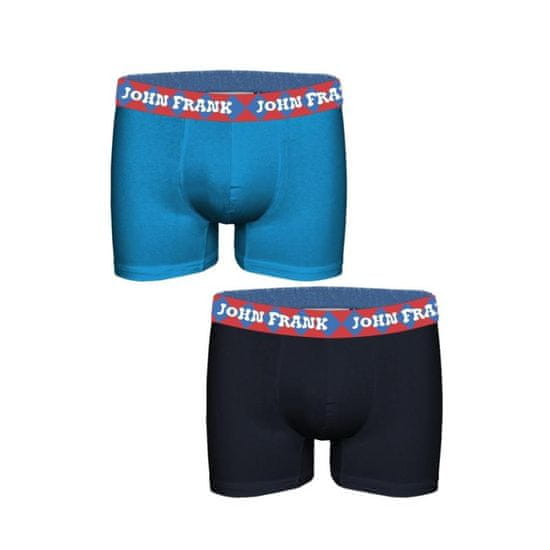 John Frank Pánske boxerky John Frank JF2BMODHYPE01 2PACK vp83403 XXL