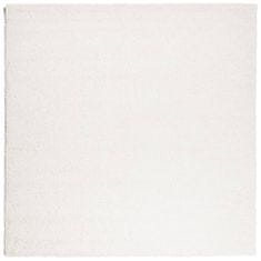 Petromila vidaXL Shaggy koberec PAMPLONA, vysoký vlas, moderný krémový 200x200cm
