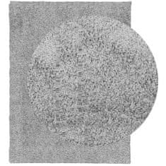 Petromila vidaXL Shaggy koberec PAMPLONA, vysoký vlas, moderný, sivý 300x400 cm