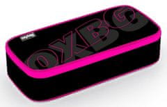 Oxybag Školský peračník etue komfort jednoposchodový Black Line Pink