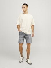 Jack&Jones Pánske kraťasy JJIRICK Regular Fit 12249212 Grey Denim (Veľkosť L)