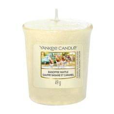 Yankee Candle Sviečka , Vafle s banánmi a karamelom, 49 g