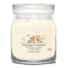 Yankee Candle Sviečka v sklenenej dóze , Jemná vlna a ambra, 368 g