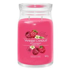 Yankee Candle Sviečka v sklenenej dóze , Červená malina, 567 g