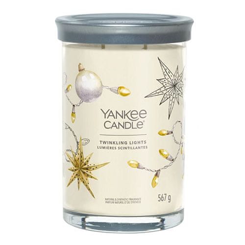 Yankee Candle Sviečka v sklenenom valci , Blikajúce svetielka, 567 g