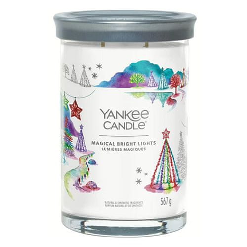 Yankee Candle Sviečka v sklenenom valci , Čarovné žiariace svetielka, 567 g