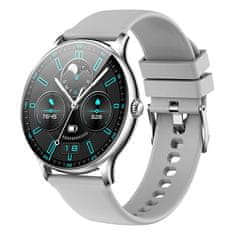 Trevi Chytré hodinky , T-FIT 230 CALL SILVER smartwatch, bluetooth, monitor spánku, zdravotné funkcie