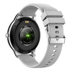 Trevi Chytré hodinky , T-FIT 230 CALL SILVER smartwatch, bluetooth, monitor spánku, zdravotné funkcie