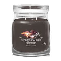 Yankee Candle Sviečka v sklenenej dóze , Čierny kokos, 368 g