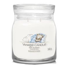 Yankee Candle Sviečka v sklenenej dóze , Jemná prikrývka, 368 g