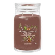 Yankee Candle Sviečka v sklenenej dóze , Pralinka a breza, 567 g