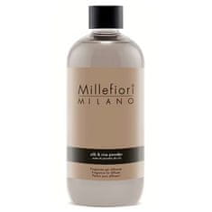 Millefiori Milano Náplň do difuzéra , Hodváb a ryžový prášok, 500 ml