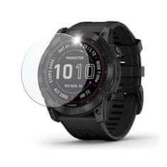 FIXED Ochranné tvrzené sklo FIXED pro smartwatch Garmin Fenix 7X, 2ks v balení, čiré