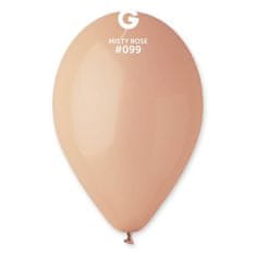 Gemar latexové balóniky hmlisto ružové - pastelové - 100 ks - 26 cm
