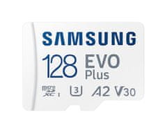 SAMSUNG micro SDXC 128GB EVO Plus + SD adaptér