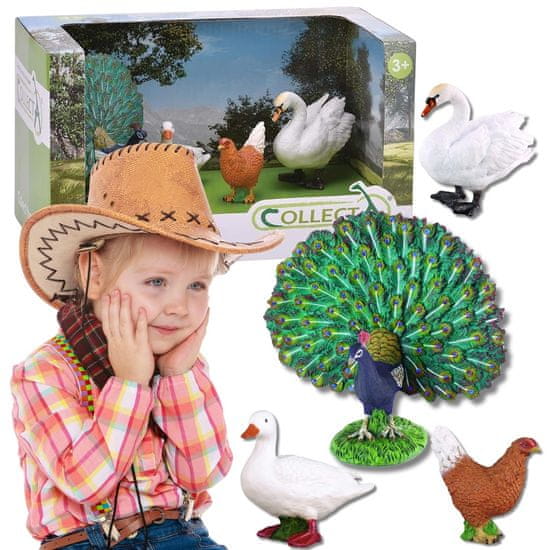 COLLECTA Collecta Súprava Farmárske zvieratká, farmárske zvieratká 3+