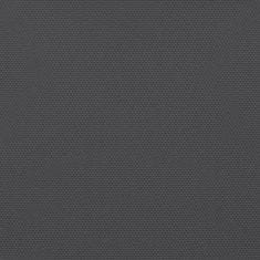 Vidaxl Balkónová zástena antracitová 75x1000 cm 100 % polyester oxford