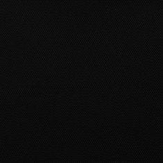 Vidaxl Tieniaca plachta oxfordská látka trojuholníková 4x4x5,8m čierna