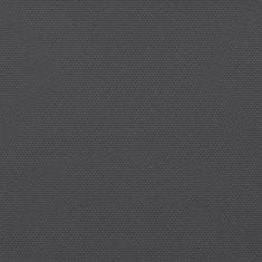 Vidaxl Balkónová zástena antracitová 120x700 cm 100 % polyester oxford