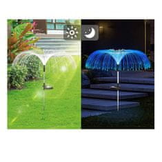 Bass LED solárne dekoratívne záhradné osvetlenie Medúza, 2ks BASS