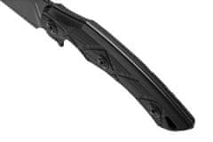 Fox Knives FE-018 EDGE LYCOSA 1 BLACK taktický nôž 12,5 cm, Stonewash, čierna, G10