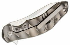 Fox Knives FX-302 ANSO FLIPPER FOLDING KNIFE,BLD N690,TITANIUM HANDLES