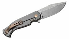 Fox Knives FX-524 TICF EAST WOOD TIGER veľký vreckový nôž 9,5 cm, Stonewash, titán