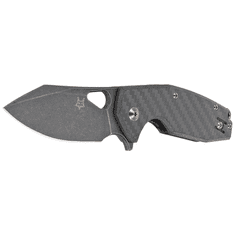 Fox Knives FX-527LI CF VOX YARU FOLDING KNIFE STAINLESS STEEL M398 PVD STONEWASHED BLD,CARBON FIBER