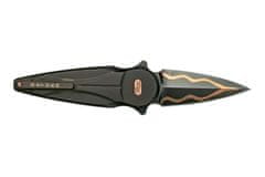 Fox Knives FX-551 TiCOP SATURN vreckový nôž 6,5 cm, čierna, meď, titán