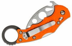 Fox Knives FX-599 XTTK Karambit tréningový vreckový nôž 6,5 cm, oranžová, čierna, G10