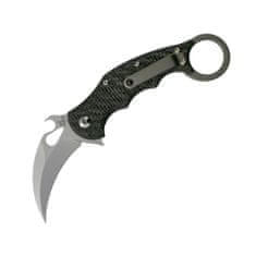 Fox Knives FX-599TiCS KARAMBIT vreckový nôž - karambit 6,5 cm, uhlíkové vlákno, titán