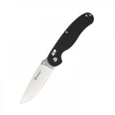Ganzo Knife D727M-BK D2 všestranný vreckový nôž 8,9 cm, šedá, čierna, G10