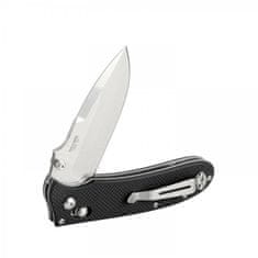 Ganzo Knife D704-BK D2 všestranný vreckový nôž 8,5 cm, čierna, G10