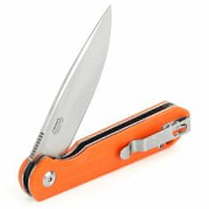 Ganzo Knife Firebird FH41S-OR všestranný vreckový nôž 7,5 cm, oranžová, G10