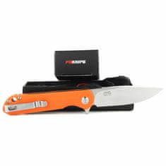 Ganzo Knife Firebird FH41S-OR všestranný vreckový nôž 7,5 cm, oranžová, G10