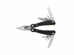 Ganzo Multi Tool G106 multifunkčný nástroj - kliešte, oceľ, čierna, hliník, 11 funkcií + sada bitov