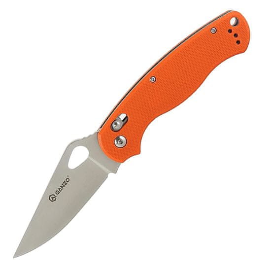 Ganzo Knife G729-OR vreckový nôž 8,8 cm, oranžová, G10