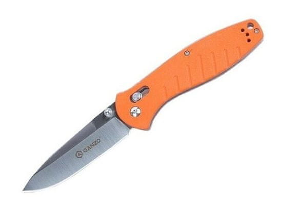 Ganzo Knife G738-OR vreckový nôž 8,9 cm, oranžová, G10