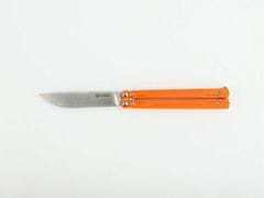 Ganzo Knife G766-OR vreckový nôž - motýlik 8,9 cm, oranžová, G10