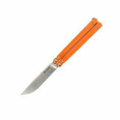 Ganzo Knife G766-OR vreckový nôž - motýlik 8,9 cm, oranžová, G10