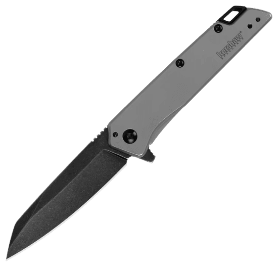 Kershaw K-1365 MISDIRECT vreckový nôž s asistenciou 7,6 cm, Blackwash, šedá, celooceľový