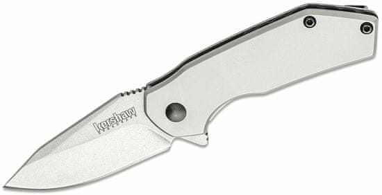 Kershaw K-1375 VALVE vreckový nôž s asistenciou 5,6 cm, Stonewash, celooceľový