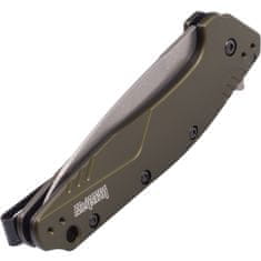 Kershaw K-1812OLCB DIVIDEND COMPOSITE OLIVE vreckový nôž s asistenciou 7,6 cm, zelená, hliník