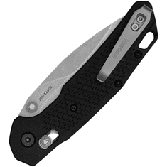 Kershaw K-2037 HEIST vreckový nôž 8,1 cm, Stonewash, čierna, GFN