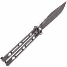 Kershaw K-5150BW LUCHA vreckový nôž - motýlik 11,7 cm, Blackwash, celooceľový